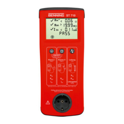 Benning apparatentester ST 710 L270xB115xH55mm