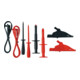 BENNING Jeu de mines de mesure TA 3 044126 8 pièces Pointe de mesure d. 4 mm longueur 1000 mm-1