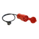 BENNING Messadapter 16 A CEE-Schutzkontaktstecker f.828883 f.dreiphasige Verbraucher-1