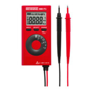 BENNING Multimeter 0,1 mV-600 V DC 0,1mV-600 V AC m.Batterien/Messleitungen/Etui MM P3
