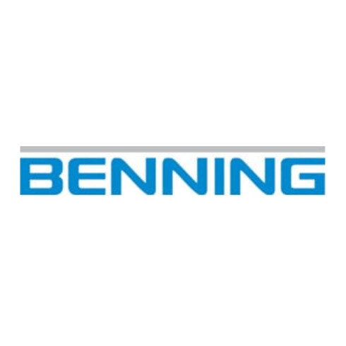 BENNING Multimeter 0,1 mV-600 V DC 0,1mV-600 V AC m.Batterien/Messleitungen/Etui MM P3