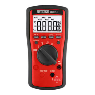 BENNING Multimètre numérique MM 2-1