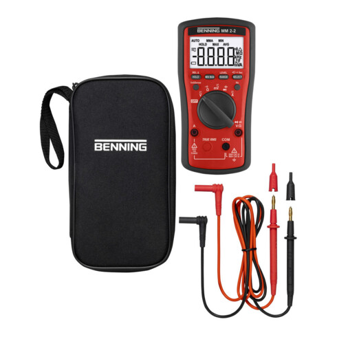 BENNING Multimètre numérique MM 2-2