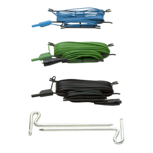 Benning Set di messa a terra, 5 pz. adatto al test di installazione. IT 130
