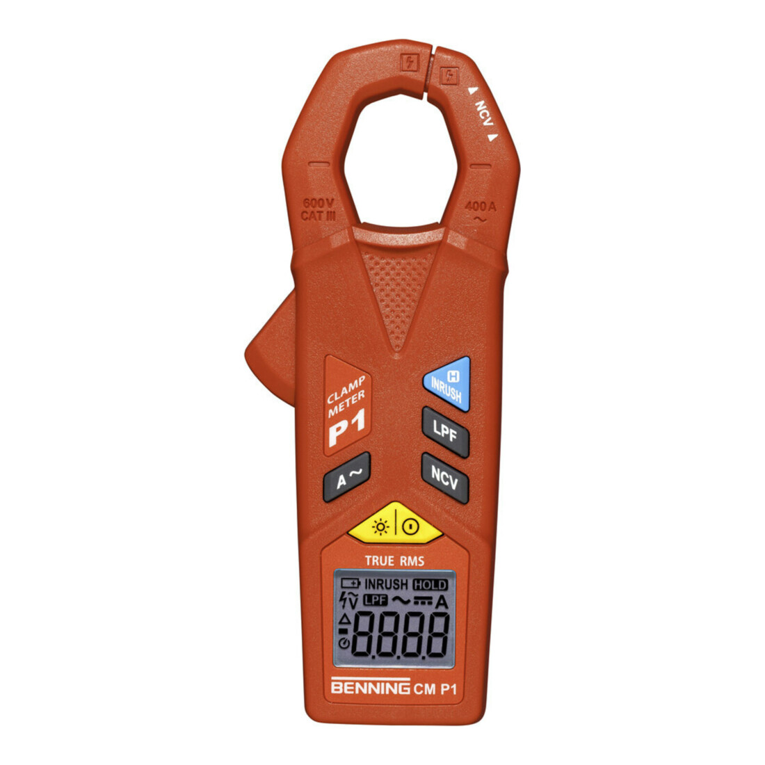 BENNING Stromzangenmultimeter 10mA-400A AC TRMS m.Batterien/Messl./Tasche CM P1
