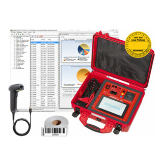 Benning Tester per apparecchi ST 755+ set c.conduttore di protezione/resistenza di isolamento 1 set