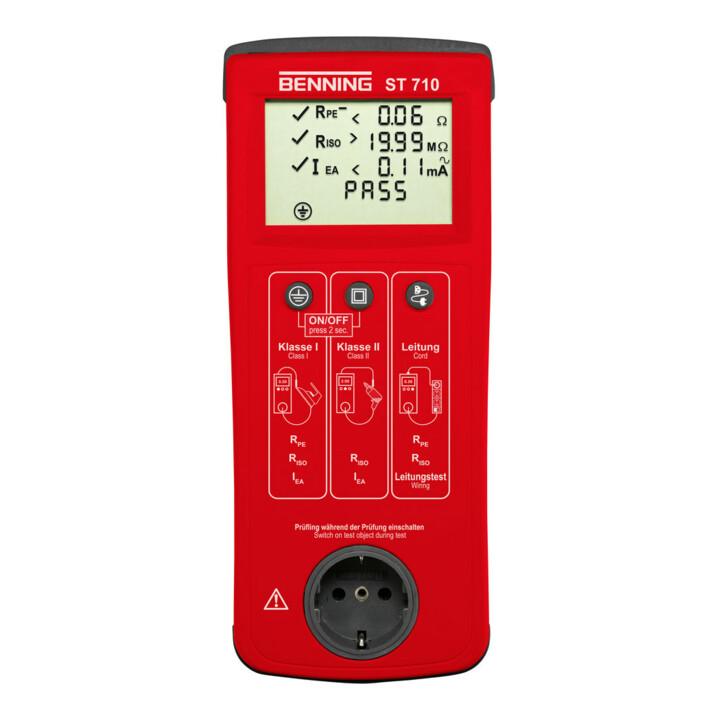 BENNING Testeur d'appareils ST 710 L270xB115xH55mm