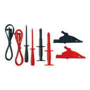 BENNING testsnoer set TA 3 044126 8 stuks Meettips d. 4 mm lengte 1000 mm