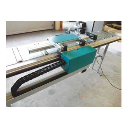 Berg & Schmid Anschlag- und Mess-System PMA 55 NC Positionieranschlag mit Servomotor 1000 mm