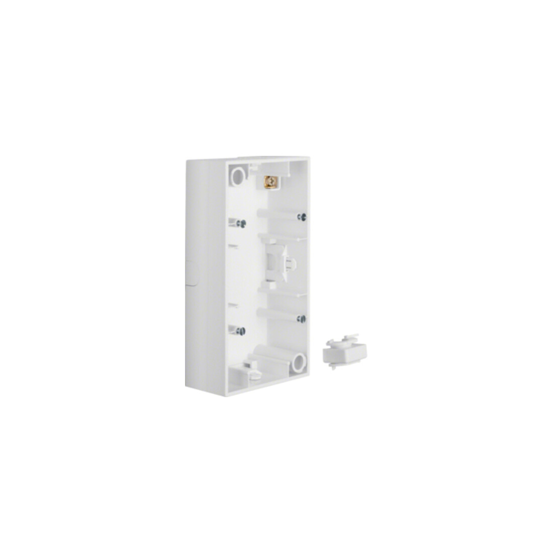 Berker AP-Gehäuse 2f. pws/gl 10428989