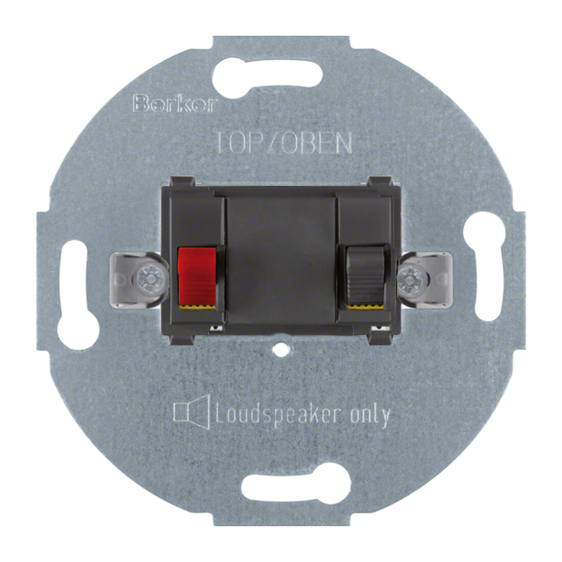 Berker Boîte de haut-parleur anthracite/mat 457205