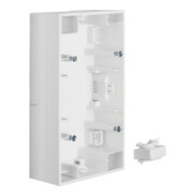 Berker Boîtier AP 2f. avec interrupteur à bascule brillant 10427009-3
