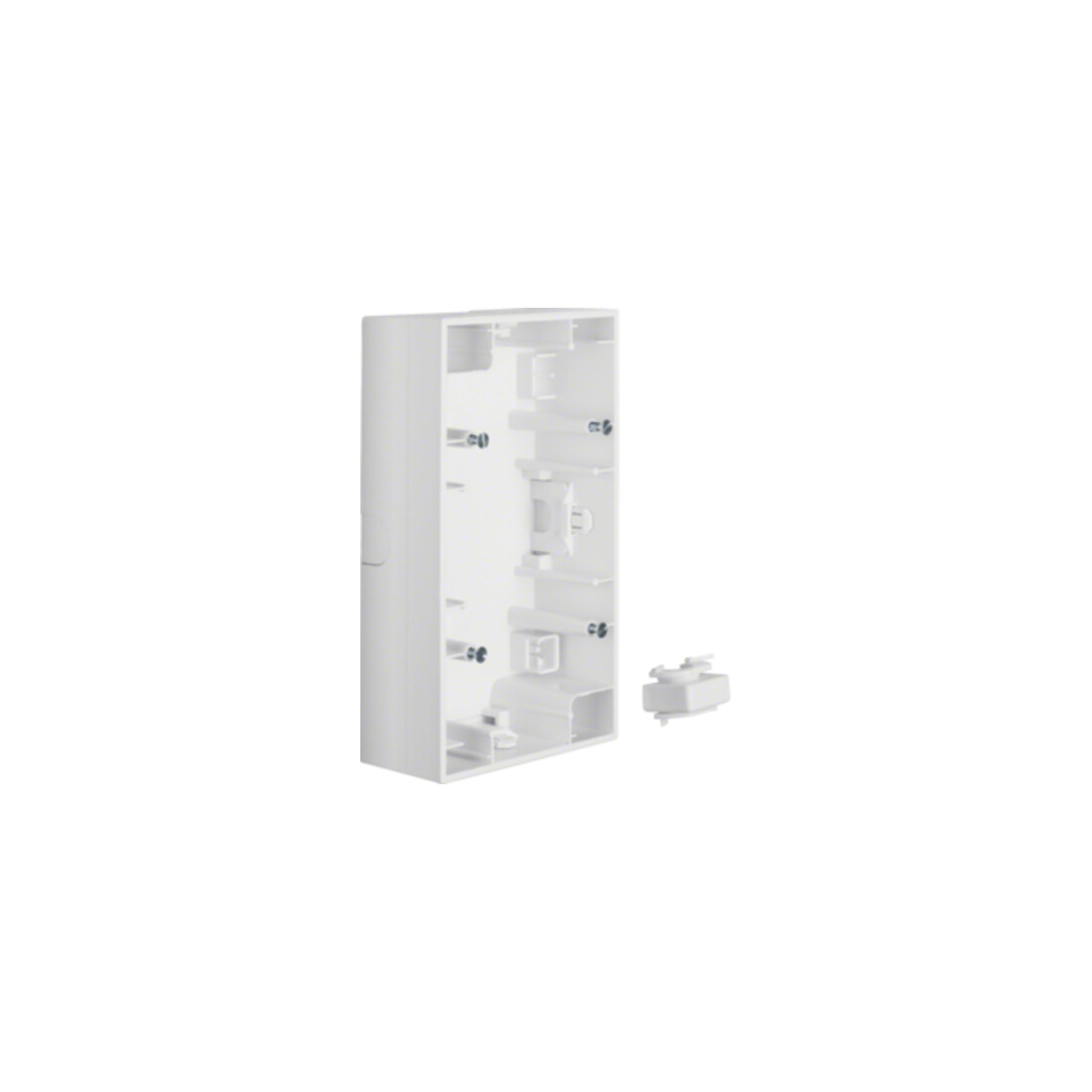 Berker Boîtier AP 2f. avec interrupteur à bascule brillant 10427009