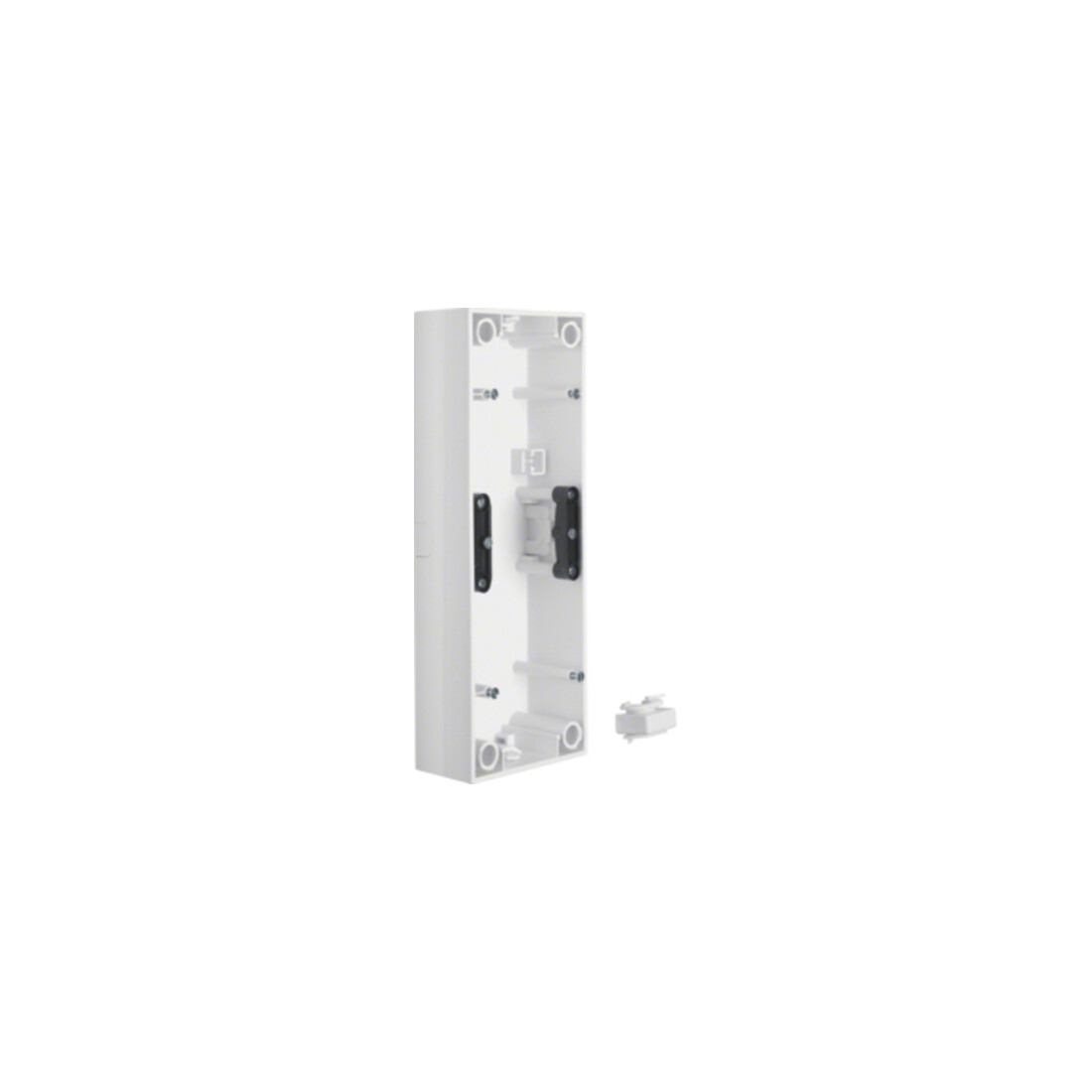 Berker Boîtier apparent 3f. avec interrupteur/poussoir 10438989