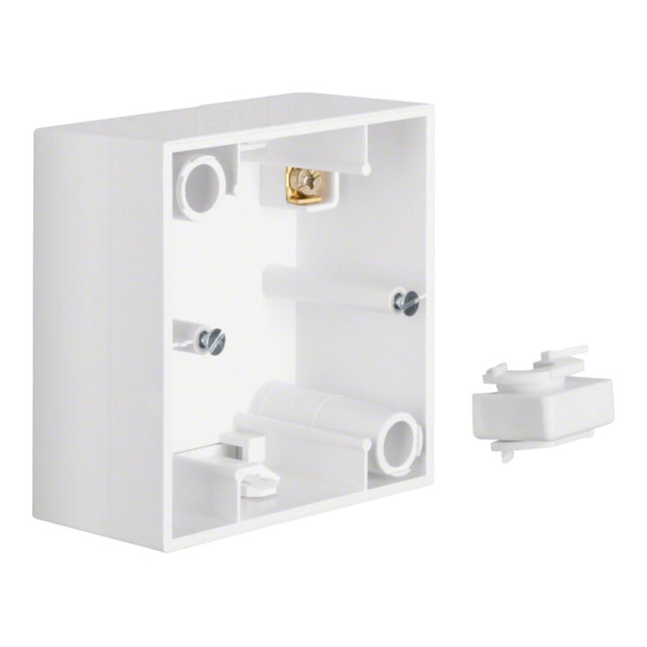Berker Boîtier en saillie 1f. avec verre pws/gl 10418989