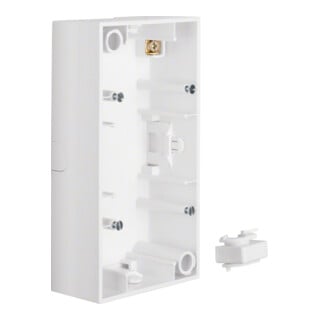 Berker Boîtier en saillie 2f. pws/gl 10428989