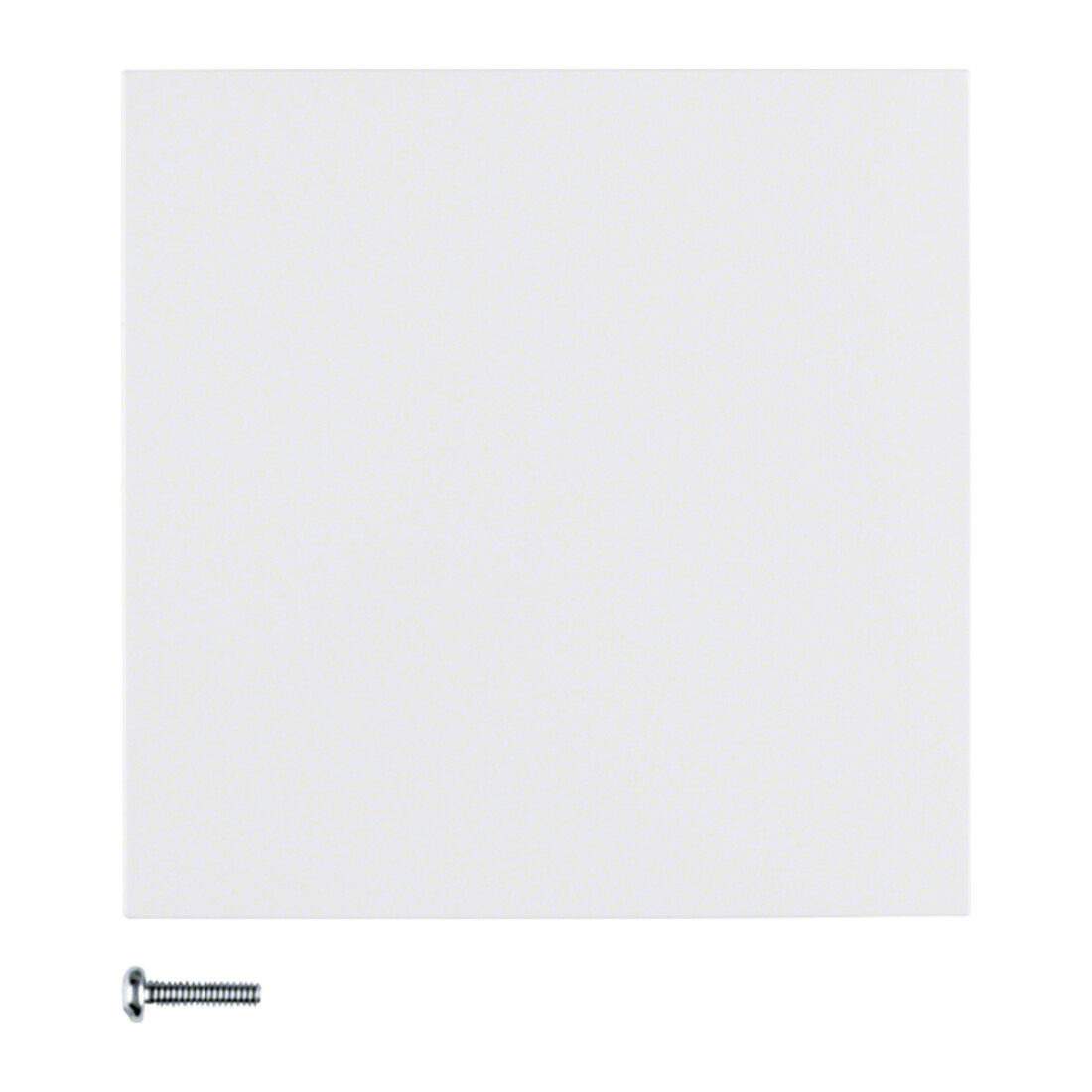 Berker Bouton 1 touche blanc polaire brillant 85141189