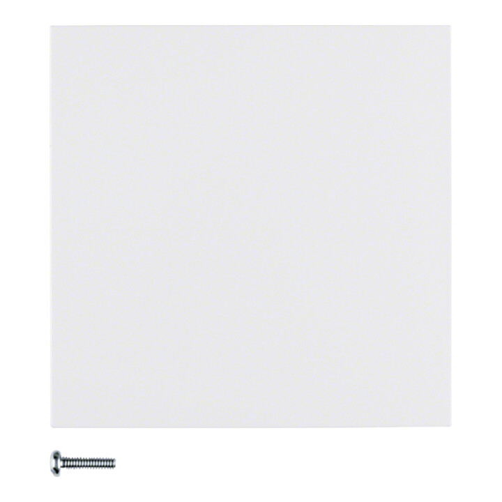 Berker Bouton 1 touche blanc polaire brillant 85141189