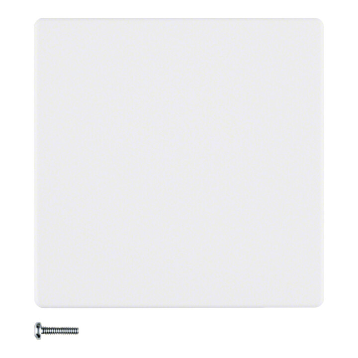 Berker Bouton 1 touche blanc polaire mat 85141129