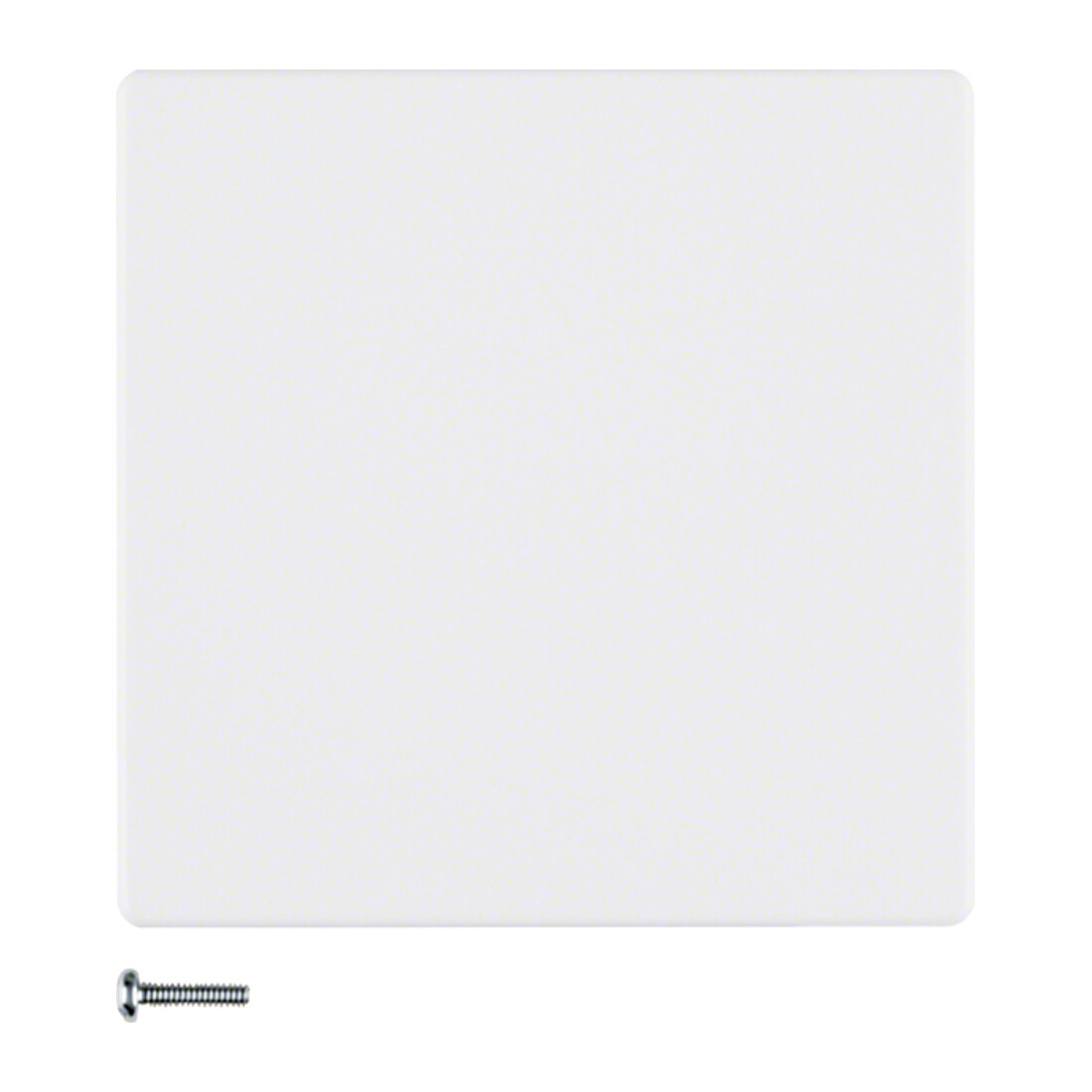 Berker Bouton 1 touche blanc polaire mat 85141129