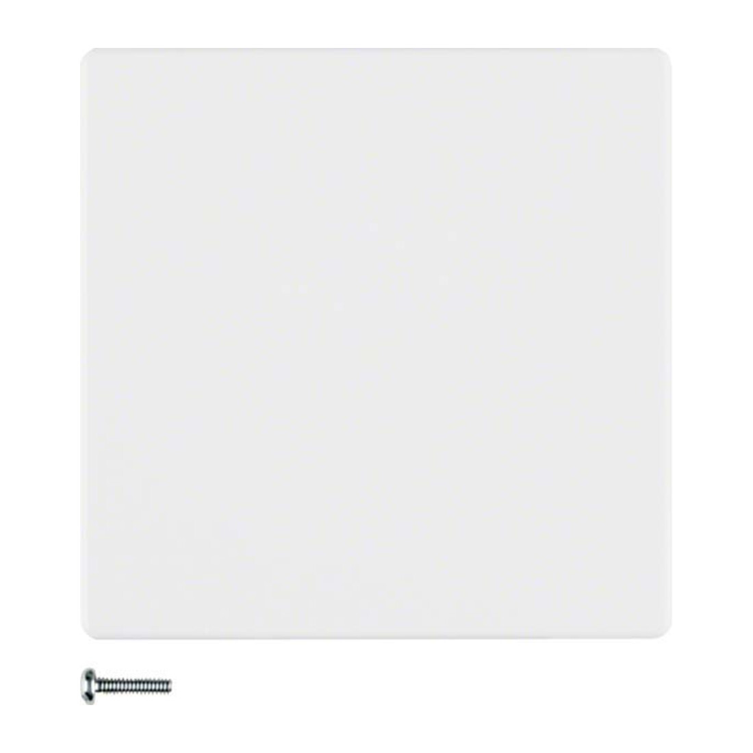 Berker Bouton 1 touche blanc polaire mat 85141129