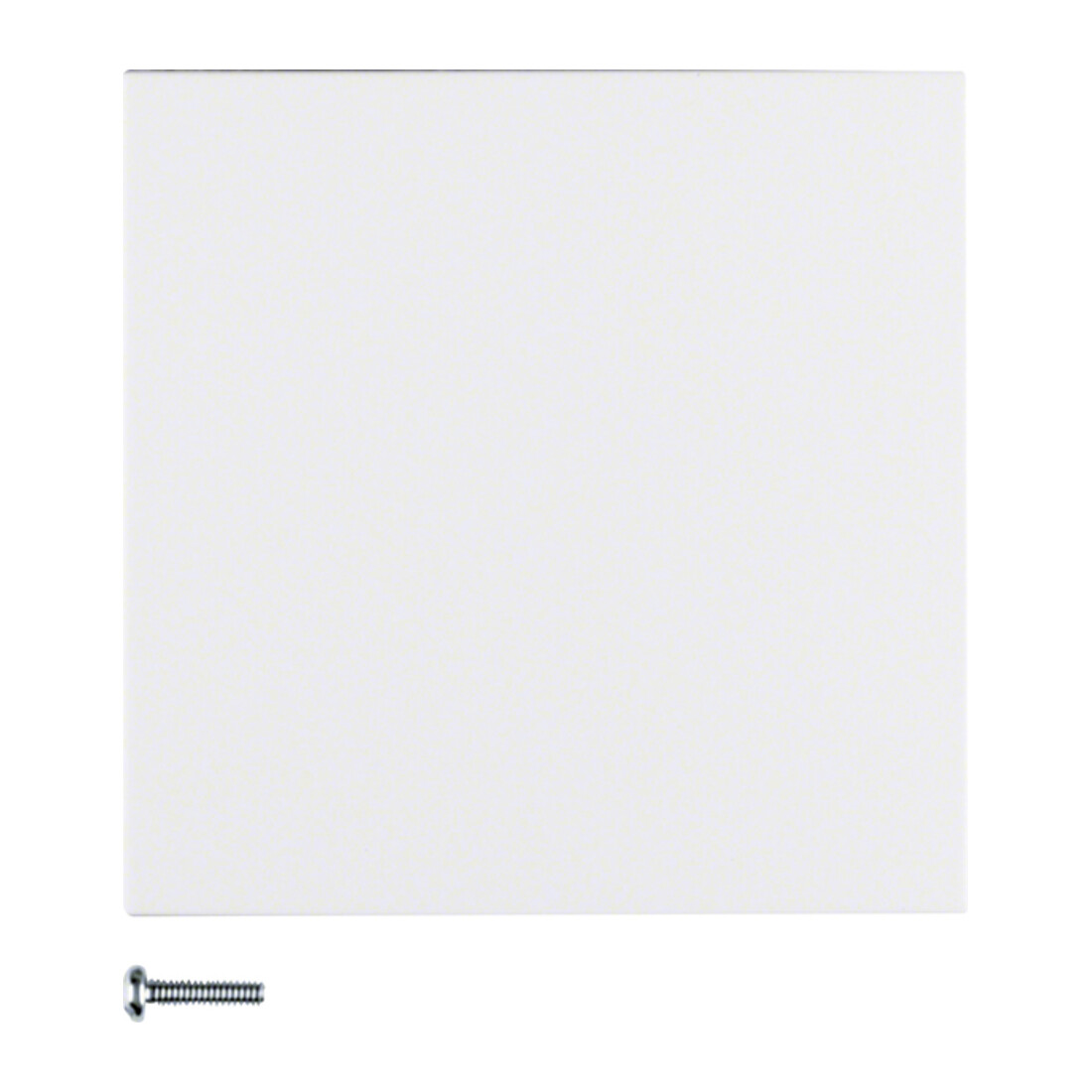 Berker Bouton 1 touche blanc polaire mat 85141188
