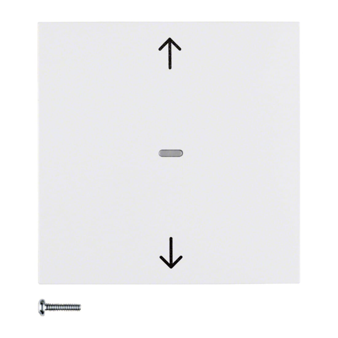 Berker Bouton de volet roulant blanc polaire brillant 85241189