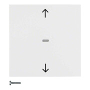 Berker Bouton de volet roulant blanc polaire brillant 85241189-4