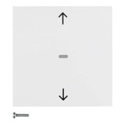 Berker Bouton de volet roulant blanc polaire brillant 85241189-5