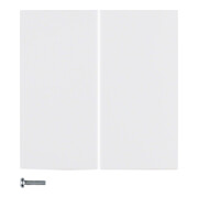 Berker Bouton double blanc polaire brillant 85142189-1
