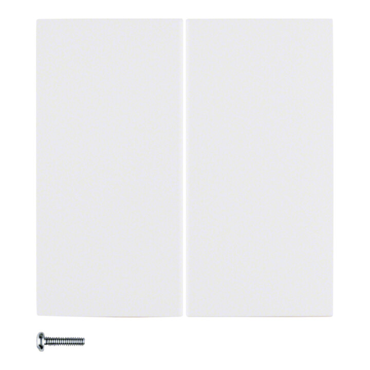 Berker Bouton double blanc polaire brillant 85142189