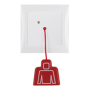 Berker Bouton-poussoir pows/gl avec cadre 52028989-1