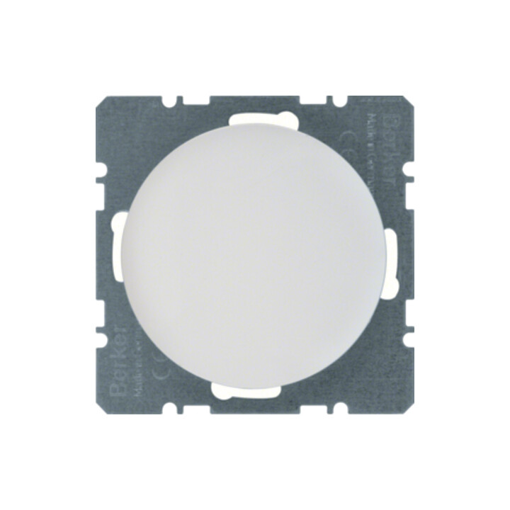 Berker Cache aveugle pows/gl avec pièce centrale 10092089