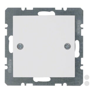 Berker Cache-obturateur pws avec pièce centrale 10091919