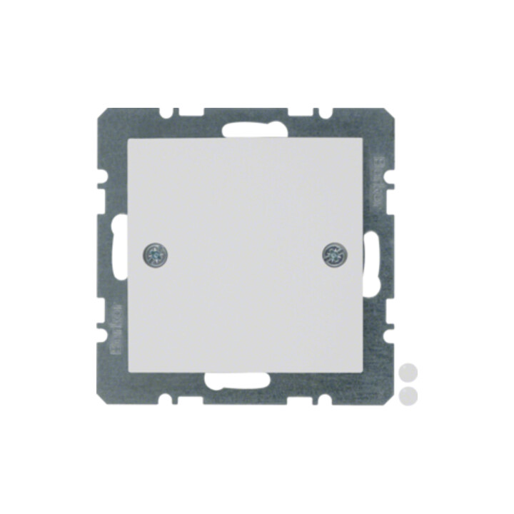 Berker Cache-obturateur pws avec pièce centrale 10091919