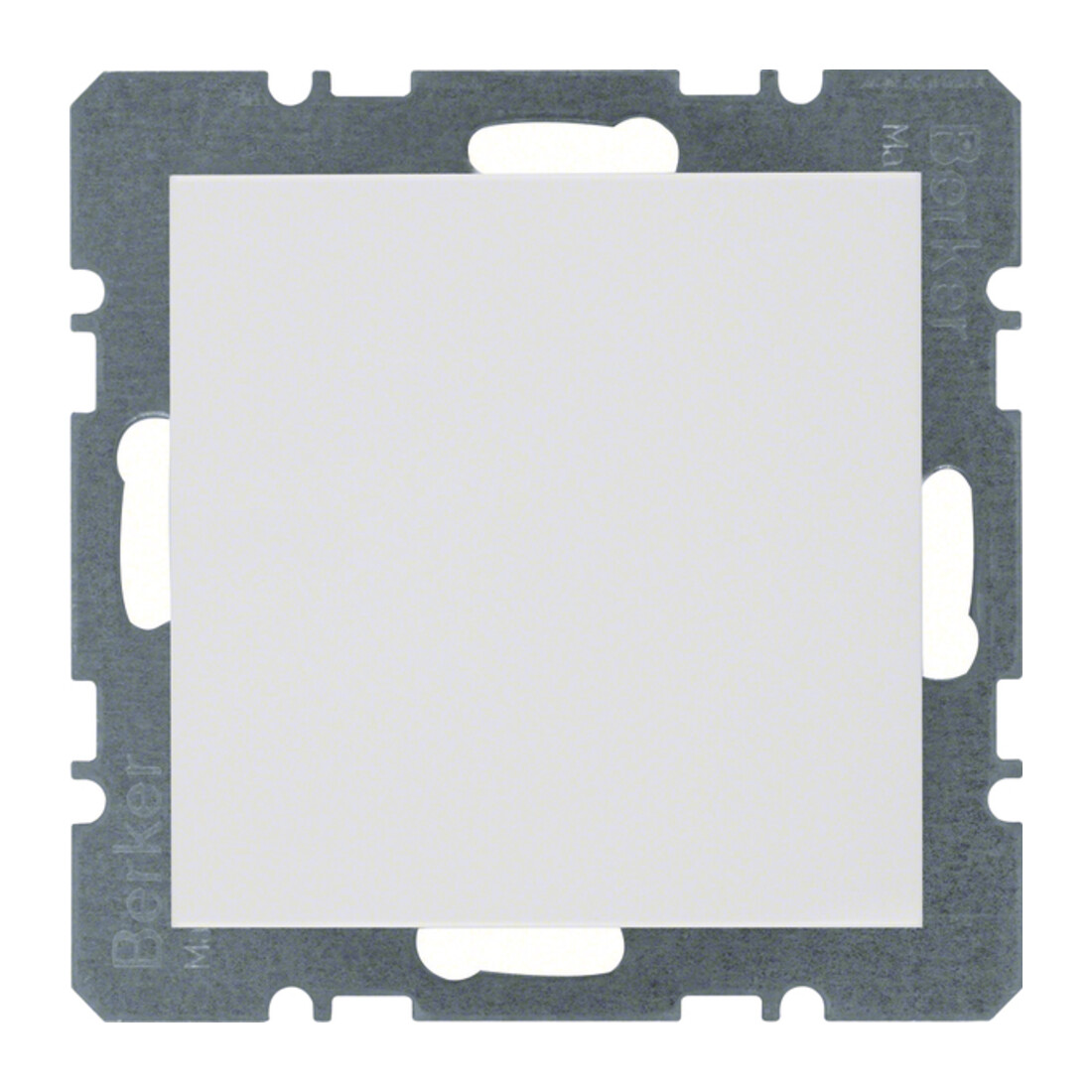 Berker Cache-obturateur pws/gl avec pièce centrale 10098989