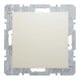 Berker Cache-prise blanc/gris avec pièce centrale 6710098982