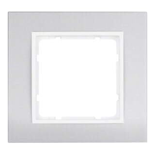 Berker Cadre 1f. alu/pws 10113904