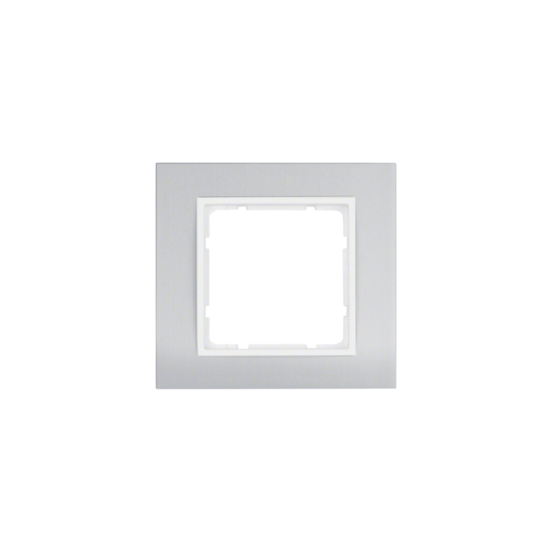 Berker Cadre 1f. alu/pws 10113904