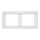 Berker Cadre 2f. pws horizontal 13637009