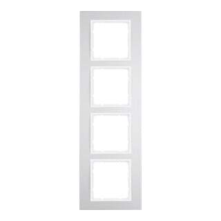 Berker Cadre 4f. alu/pws 10143904