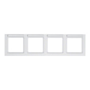 Berker Cadre 4f. horizontal pour champ Q.3, pw. velours 10246099-3
