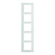 Berker Cadre 5f. avec poussoir vertical/horizontal 10156909