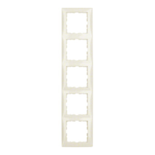 Berker Cadre 5f. blanc brillant 10158982