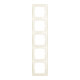 Berker Cadre 5f. blanc brillant 10158982
