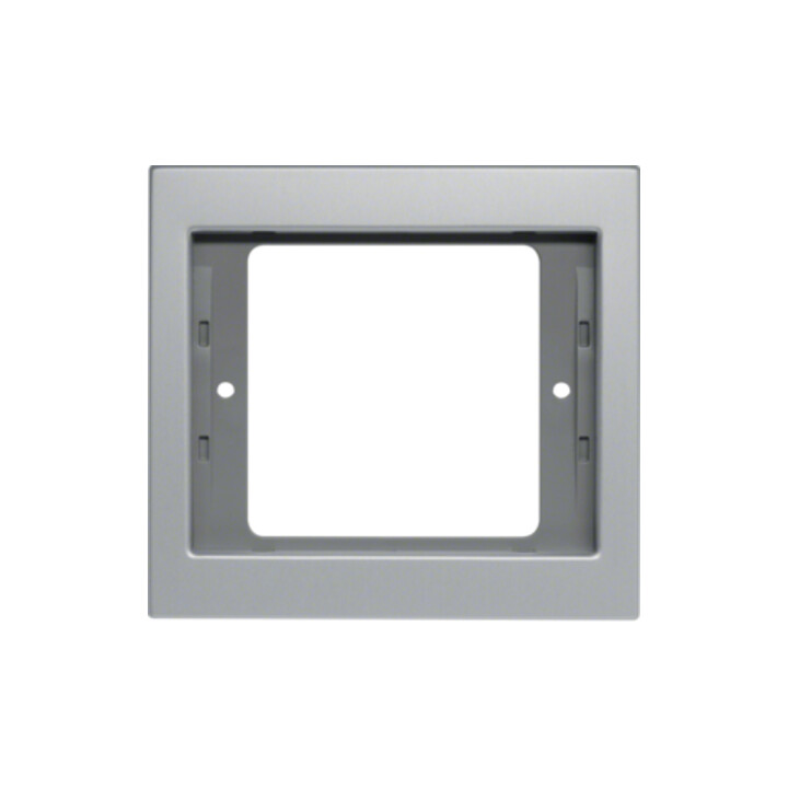 Berker Cadre alu 1 poste 13137003