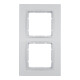 Berker Cadre alu/mat double 10126424