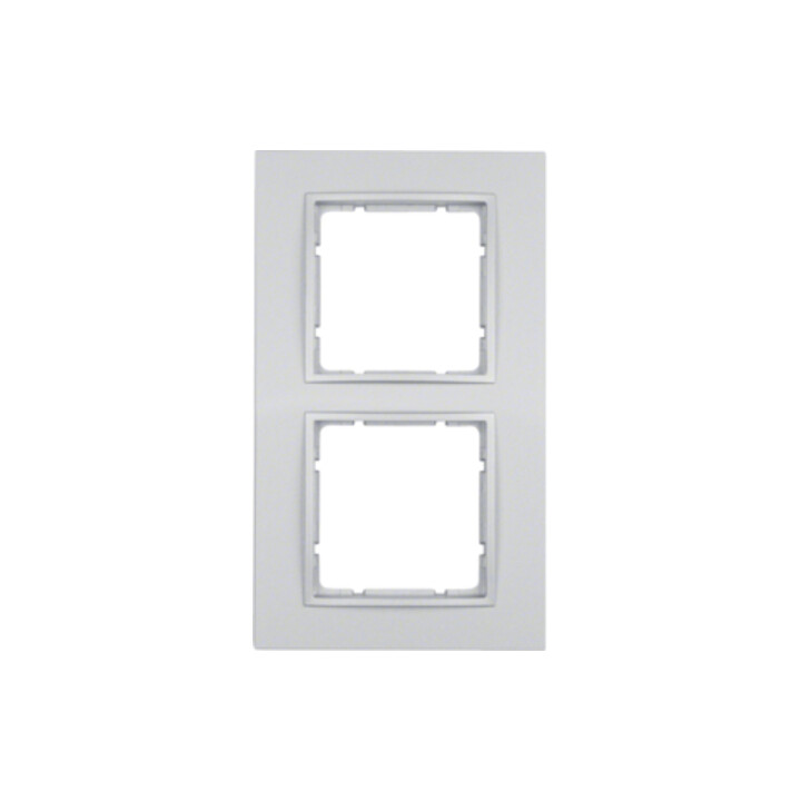 Berker Cadre alu/mat double 10126424