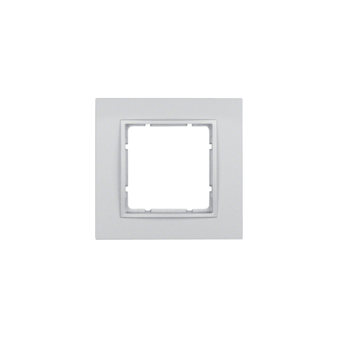 Berker Cadre alu/mat simple 10116424