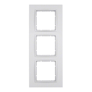 Berker Cadre alu/mat triple 10136424
